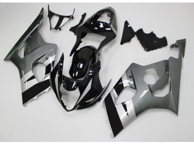 Schwarz Grau GSXR 1000 K3 03-04 Verkleidungen