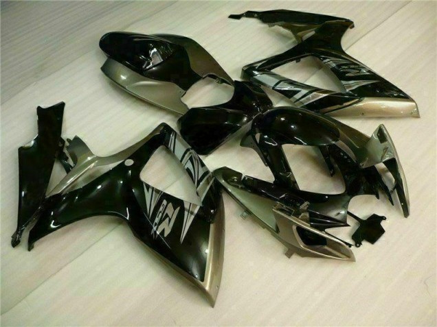 Schwarz Grau GSXR 600 / 750 K6 06-07 Verkleidung Schwarz Grau GSXR 600 / 750 K6 06-07 Verkleidung