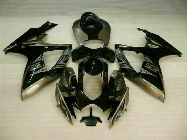Schwarz Grau GSXR 600 / 750 K6 06-07 Verkleidung Schwarz Grau GSXR 600 / 750 K6 06-07 Verkleidung