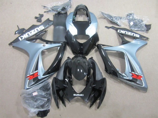 Schwarz Grau GSXR 600 K6 06-07 Verkleidungen Schwarz Grau GSXR 600 K6 06-07 Verkleidungen