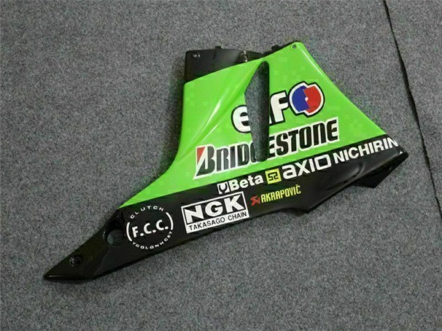 Schwarz Grün 3M Touch4 ZX6R 09-12 Verkleidungen