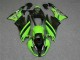 Schwarz Grün 3M Touch4 ZX6R 09-12 Verkleidungen