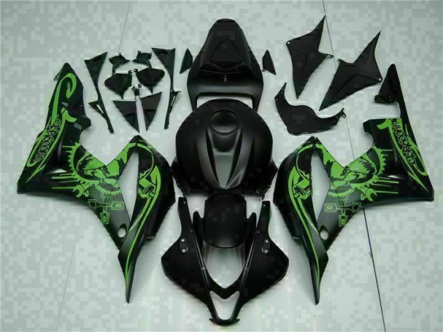 Schwarz Grün CBR 600 RR 07-08 Verkleidungen Schwarz Grün CBR 600 RR 07-08 Verkleidungen