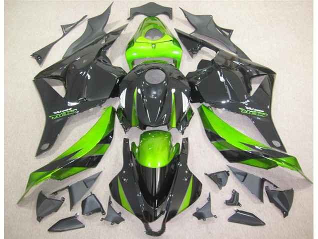 Schwarz Grün CBR 600 RR 09-12 Verkleidungen