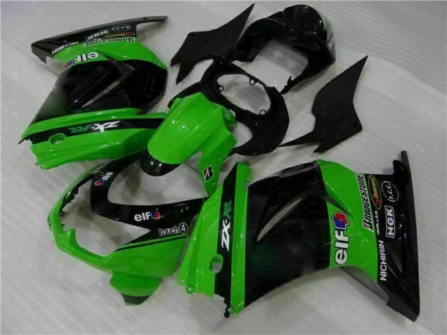 Schwarz Grün EX250 08-12 Vollverkleidung
