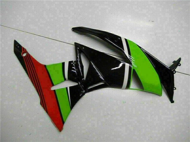 Schwarz Grün Rot ZX6R 09-12 Verkleidungen Schwarz Grün Rot ZX6R 09-12 Verkleidungen