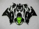 Schwarz Grün ZX6R 09-12 Verkleidung Schwarz Grün ZX6R 09-12 Verkleidung