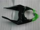 Schwarz Grün ZX6R 09-12 Verkleidungen Komplett Sets