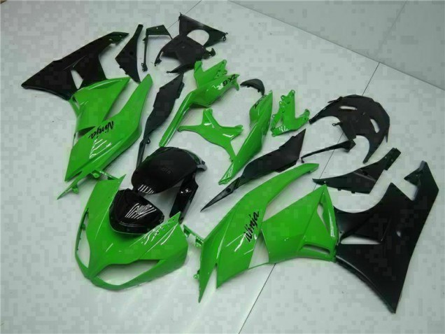 Schwarz Grün ZX6R 09-12 Verkleidungen & Plastik