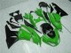 Schwarz Grün ZX6R 09-12 Verkleidungen & Plastik