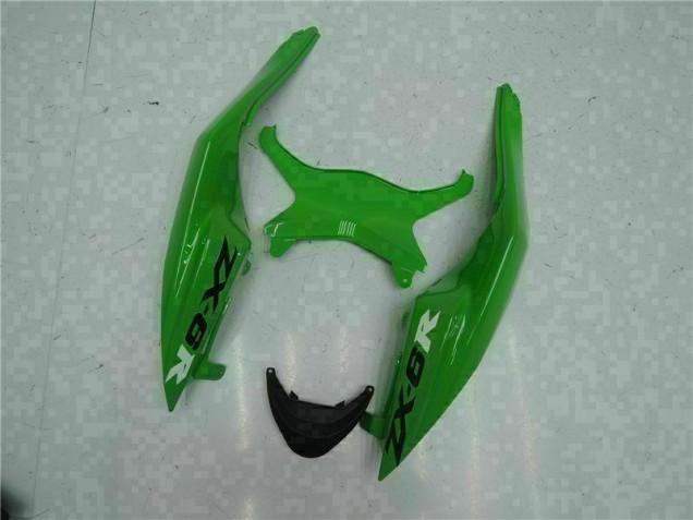Schwarz Grün ZX6R 09-12 Verkleidungen & Plastik