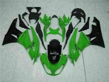 Schwarz Grün ZX6R 09-12 Verkleidungen & Plastik