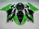 Schwarz Grün ZX6R 09-12 Vollverkleidung Schwarz Grün ZX6R 09-12 Vollverkleidung