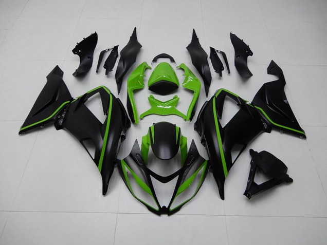 Schwarz Grün ZX6R 13-18 Verkleidung Schwarz Grün ZX6R 13-18 Verkleidung