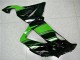 Schwarz Grün ZX6R 13-18 Verkleidungen