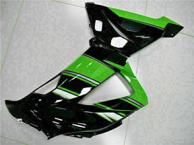 Schwarz Grün ZX6R 13-18 Verkleidungen