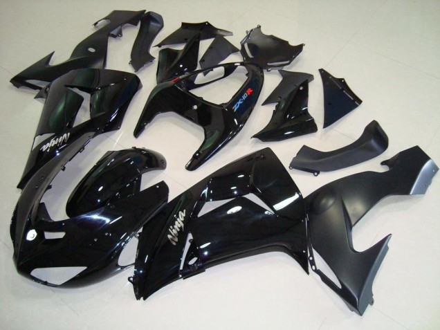Schwarz Matt Schwarz ZX10R 06-07 Verkleidungen Schwarz Matt Schwarz ZX10R 06-07 Verkleidungen