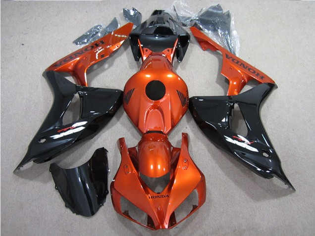 Schwarz Orange CBR 1000 RR 06-07 Verkleidungen Schwarz Orange CBR 1000 RR 06-07 Verkleidungen