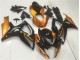 Schwarz Orange GSXR 600 / 750 K6 06-07 Verkleidung