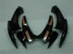 Schwarz Orange GSXR 600 / 750 K6 06-07 Verkleidungen
