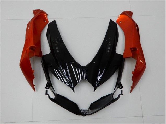 Schwarz Orange Grau GSXR 600 / 750 K8 08-10 Verkleidungen Schwarz Orange Grau GSXR 600 / 750 K8 08-10 Verkleidungen