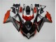 Schwarz Orange Grau GSXR 600 / 750 K8 08-10 Verkleidungen Schwarz Orange Grau GSXR 600 / 750 K8 08-10 Verkleidungen