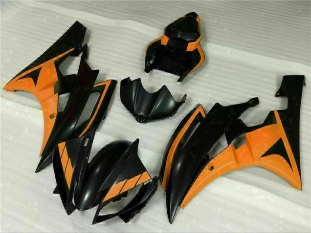 Schwarz Orange R6 06-07 Verkleidungen Schwarz Orange R6 06-07 Verkleidungen