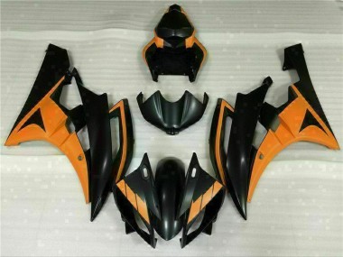 Schwarz Orange R6 06-07 Verkleidungen