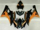 Schwarz Orange R6 06-07 Verkleidungen Schwarz Orange R6 06-07 Verkleidungen