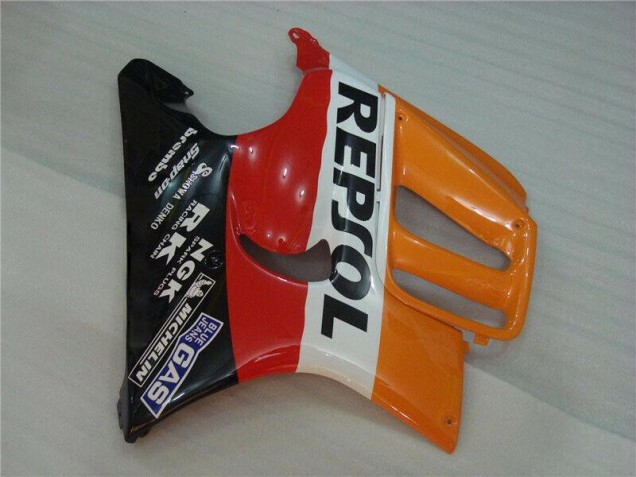 Schwarz Orange Repsol CBR 600 F3 95-98 Verkleidungen Schwarz Orange Repsol CBR 600 F3 95-98 Verkleidungen