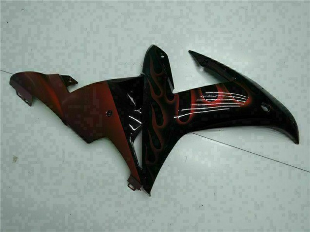 Schwarz R1 02-03 VollVerkleidungen & Plastik