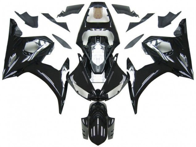 Schwarz R6 03-05 Verkleidung Schwarz R6 03-05 Verkleidung