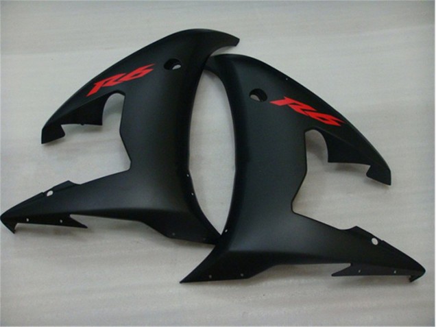 Schwarz R6 03-05 Vollverkleidung Schwarz R6 03-05 Vollverkleidung