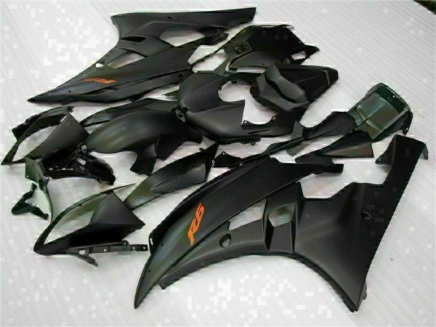 Schwarz R6 06-07 Motorrad Verkleidung Schwarz R6 06-07 Motorrad Verkleidung
