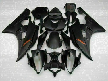 Schwarz R6 06-07 Motorrad Verkleidung