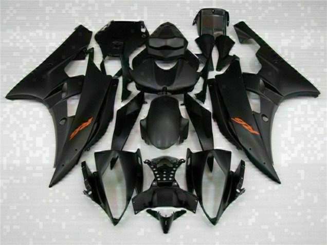 Schwarz R6 06-07 Motorrad Verkleidung Schwarz R6 06-07 Motorrad Verkleidung