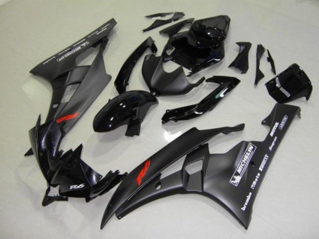 Schwarz R6 06-07 Verkleidung & Plastik Schwarz R6 06-07 Verkleidung & Plastik