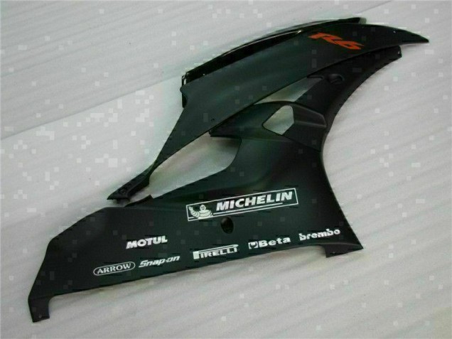 Schwarz R6 06-07 VollVerkleidungen & Plastik