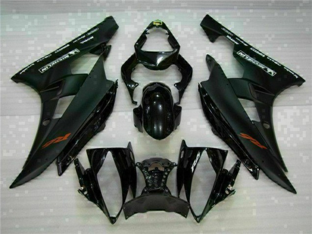 Schwarz R6 06-07 VollVerkleidungen & Plastik