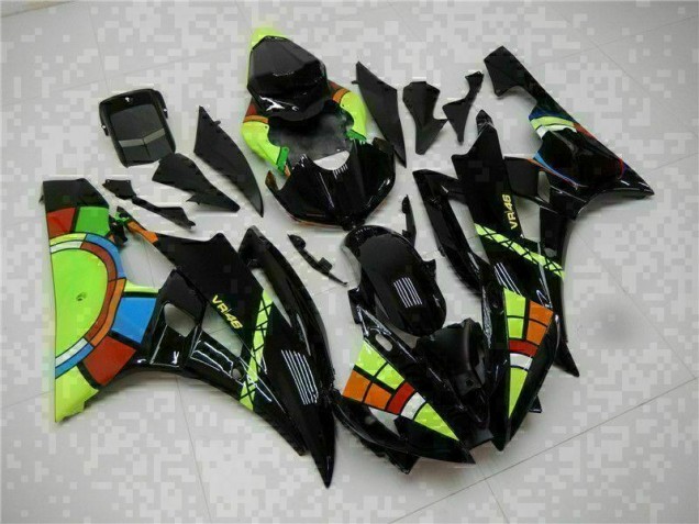 Schwarz R6 06-07 Vollverkleidung