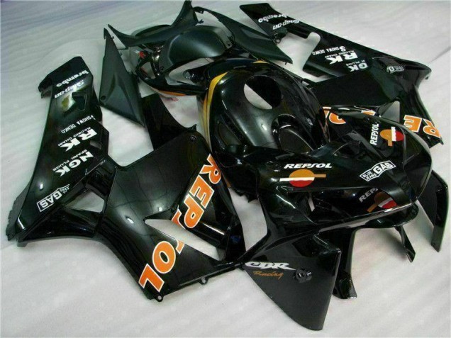 Schwarz Repsol CBR 600 RR 05-06 Verkleidungen