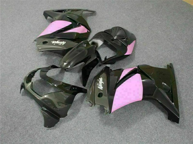 Schwarz Rosa Ninja EX250 08-12 Verkleidungen