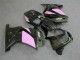 Schwarz Rosa Ninja EX250 08-12 Verkleidungen