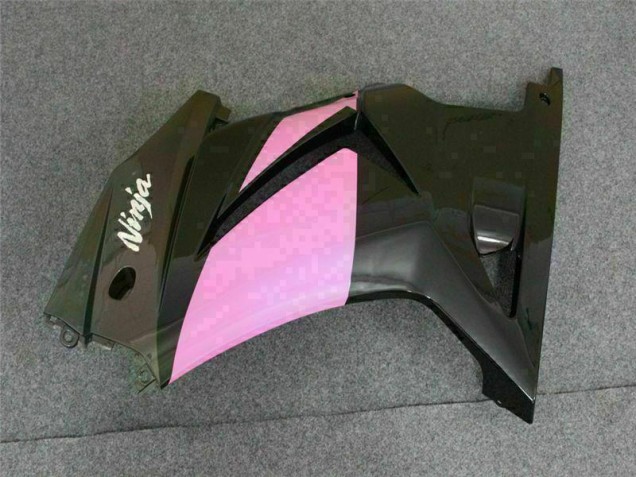 Schwarz Rosa Ninja EX250 08-12 Verkleidungen