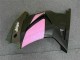Schwarz Rosa Ninja EX250 08-12 Verkleidungen