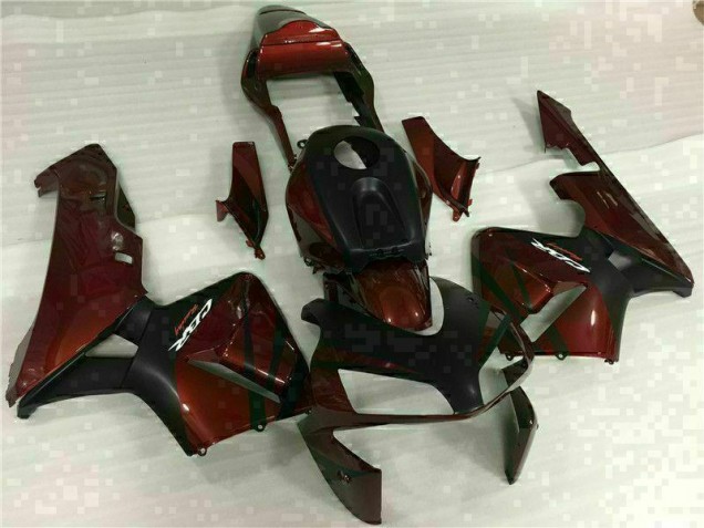 Schwarz Rot CBR 600 RR 03-04 Verkleidung
