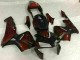 Schwarz Rot CBR 600 RR 03-04 Verkleidung