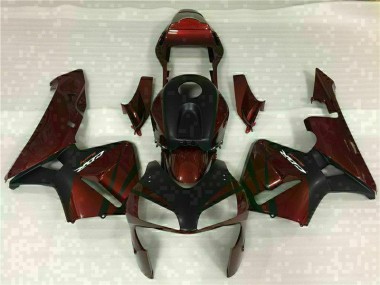 Schwarz Rot CBR 600 RR 03-04 Verkleidung