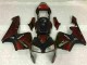 Schwarz Rot CBR 600 RR 03-04 Verkleidung