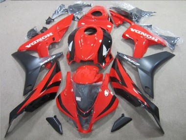 Schwarz Rot CBR 600 RR 07-08 Verkleidungen & Plastik